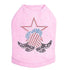 Boots With Star Rhinestone Dog Tank