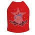 Boots With Star Rhinestone Dog Tank