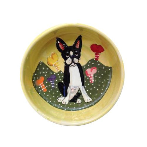 Boston Terrier 3 Dog Bowl