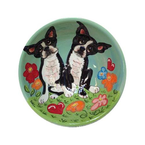 Boston Terrier 6 Dog Bowl