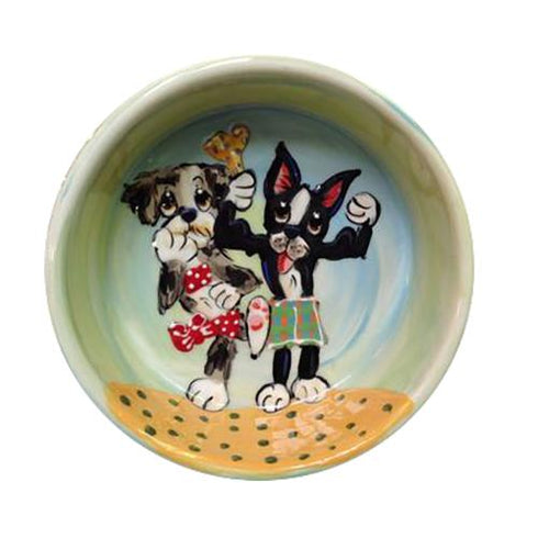 Boston Terrier 8 Dog Bowl