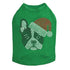 Boston Terrier Santa Rhinestone Dog Tank