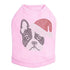Boston Terrier Santa Rhinestone Dog Tank