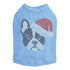 Boston Terrier Santa Rhinestone Dog Tank