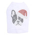 Boston Terrier Santa Rhinestone Dog Tank