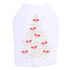 Bows Christmas Tree Rhinestone Dog Tank