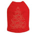 Bows Christmas Tree Rhinestone Dog Tank