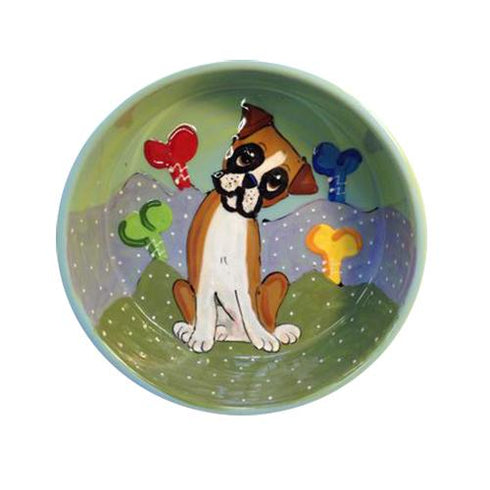Boxer 11 Dog Bowl