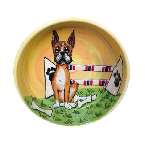 Boxer 14 Dog Bowl