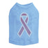 Breast Cancer Ribbon Rhinestone Dog Tank