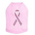 Breast Cancer Ribbon Rhinestone Dog Tank
