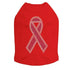 Breast Cancer Ribbon Rhinestone Dog Tank