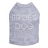 Brides Dog Rhinestone Dog Tank