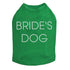 Brides Dog Rhinestone Dog Tank
