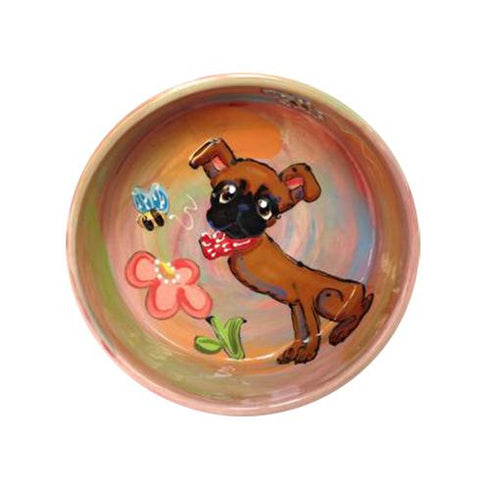 Brussels Griffon 2 Dog Bowl