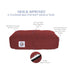 Brutus Tuff Indoor/Outdoor Dog Bed Dark Red