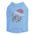 Bulldog Santa Rhinestone Dog Tank