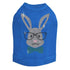 Bunny With Glasses Rhinestone Dog Tank