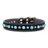 Cabochon Dog Collar Black