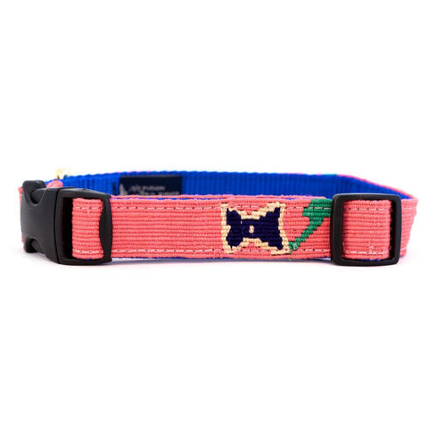 Camas Flower Side Release Dog Collar