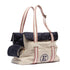 Canvas Bag And Navy Blue Dog Carrier