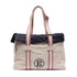 Canvas Bag And Navy Blue Dog Carrier