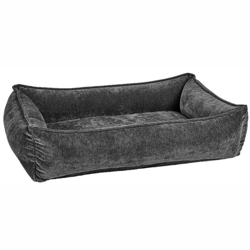 Carbon Microvelvet Urban Lounger Dog Bed
