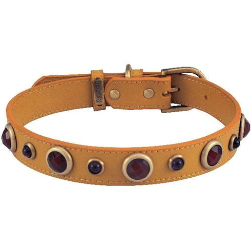 Carnelian Imperial Dog Collar Small