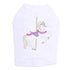 Carousel Rhinestone Dog Tank