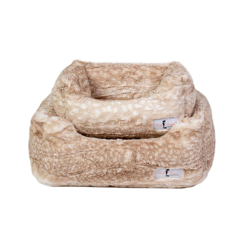 Cashmere Dog Bed Gold Fawn