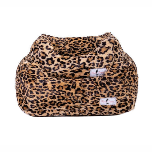 Cashmere Dog Bed Leopard