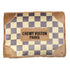 Checker Chewy Vuiton Dog Bed