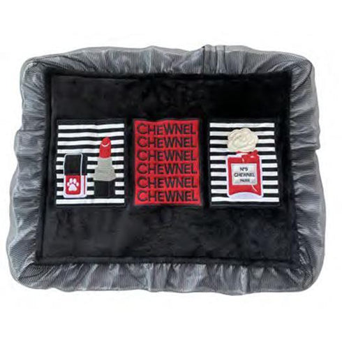 Chewnel Perfume Mat Dog Bed Red