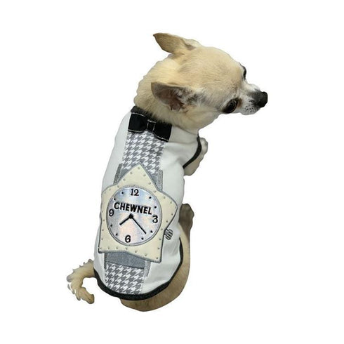 Chewnel Star Watch Dog Tank White