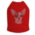 Chihuahua Rhinestone Dog Tank