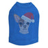 Chihuahua Santa Rhinestone Dog Tank