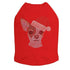 Chihuahua Santa Rhinestone Dog Tank