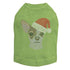 Chihuahua Santa Rhinestone Dog Tank