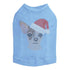 Chihuahua Santa Rhinestone Dog Tank