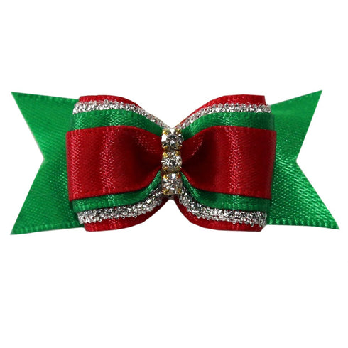 Christmas Dog Bow