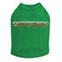 Christmas Rhinestone Dog Tank