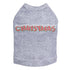 Christmas Rhinestone Dog Tank