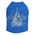 Christmas Tree In The City Rhinestone Dog Tank
