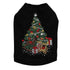 Christmas Tree Teddy Bear Rhinestone Dog Tank