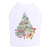 Christmas Tree Teddy Bear Rhinestone Dog Tank