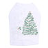 Christmas Tree With Reindeer Rhinestone Dog Tank