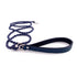 Colima Bella Leather Dog Leash Orion Blue