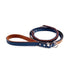 Colima Classic Combo Leather And Macrame Dog Leash