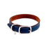 Colima Classic Combo Leather Dog Collar