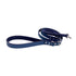 Colima Classic Leather And Macrame Dog Leash Orion Blue